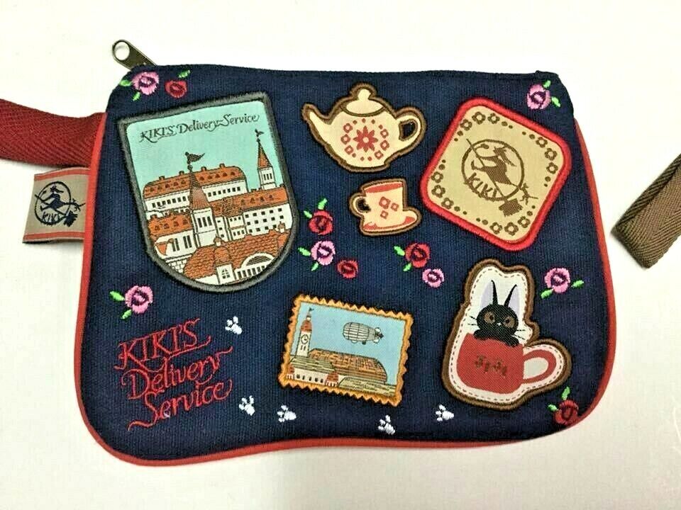 NEW Ghibli KIKI\'S Delivery Service JIJI Coin bag wallet purse phone bag Japan