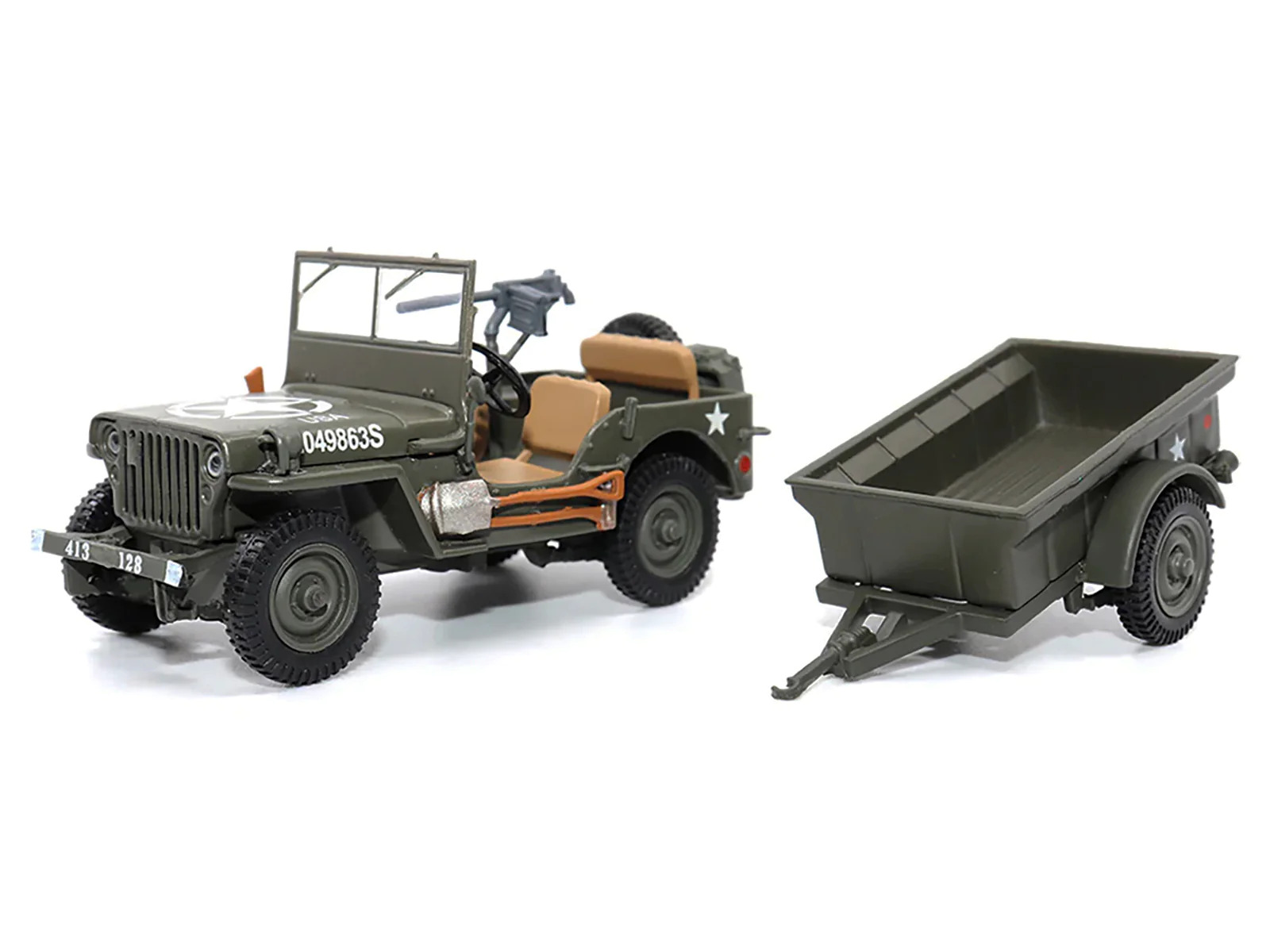 Willys Jeep 1/-Ton Utility Truck States 1/43 Diecast Model