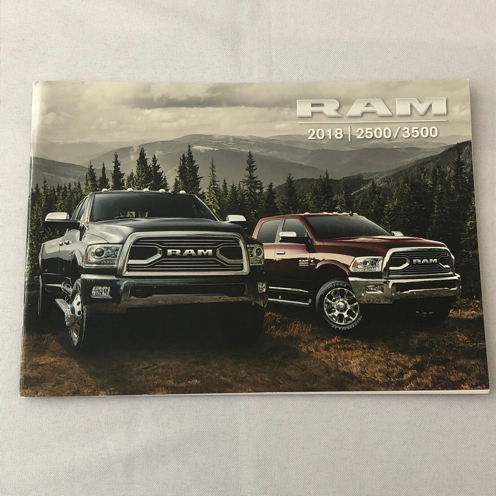 2018 Dodge Ram 2500 / 3500 Pickup Sales Brochure Catalog Power Wagon Laramie + 