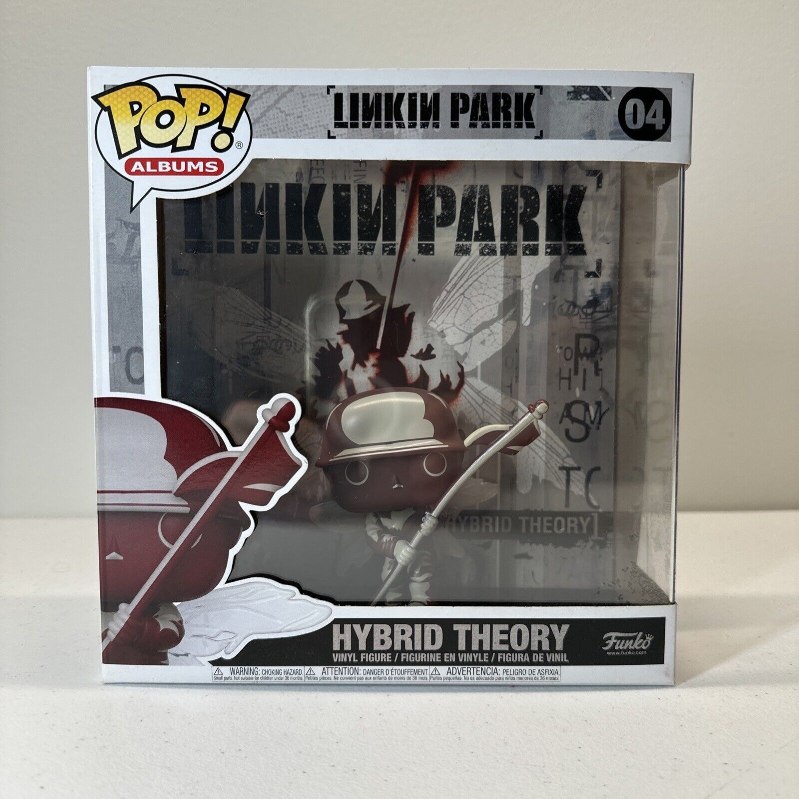 Funko Pop Album Cover with case: Hybrid Theory #04 Linkin Park