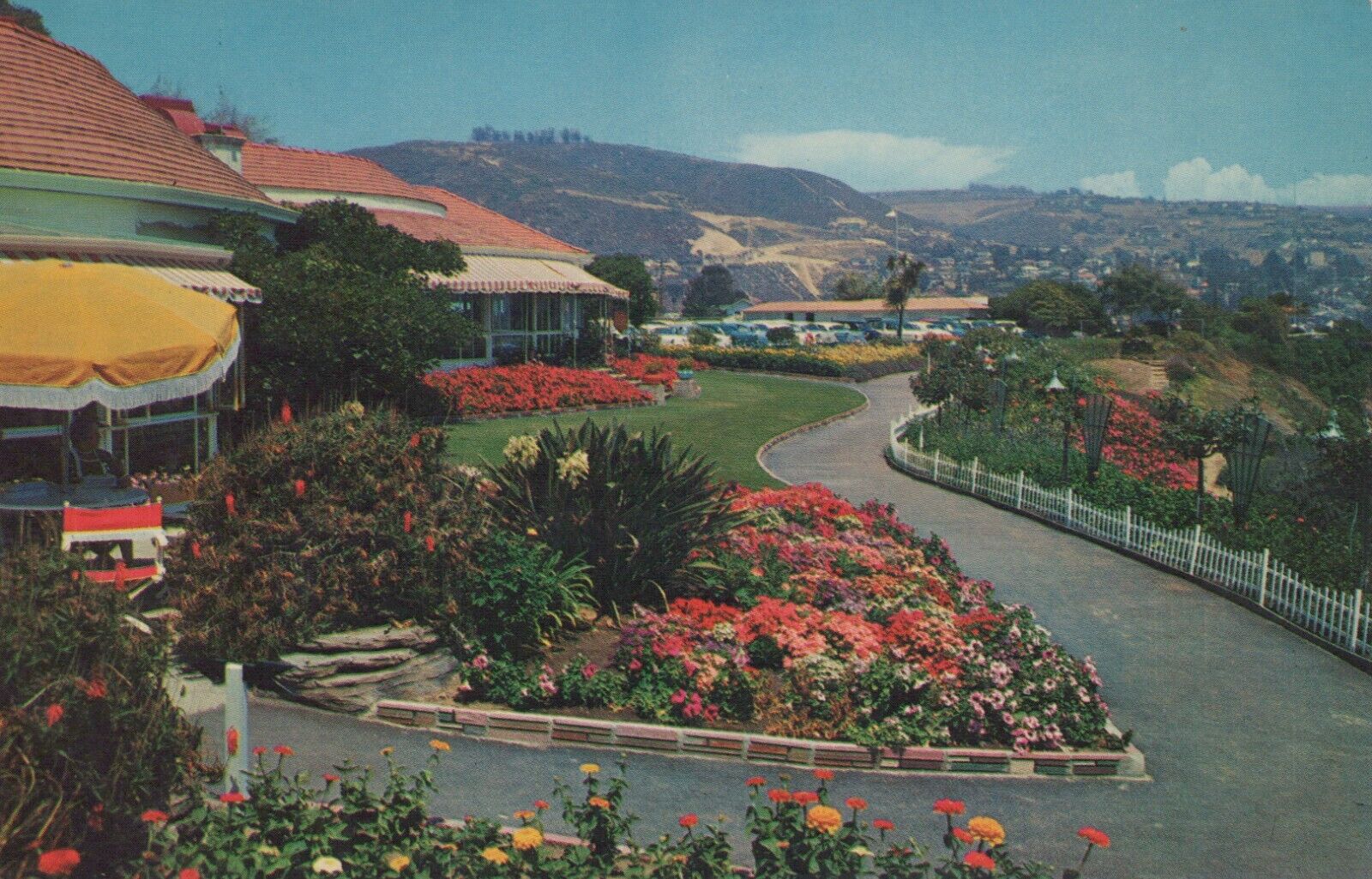 Laguna Beach California Heisler Park Chrome Vintage Postcard