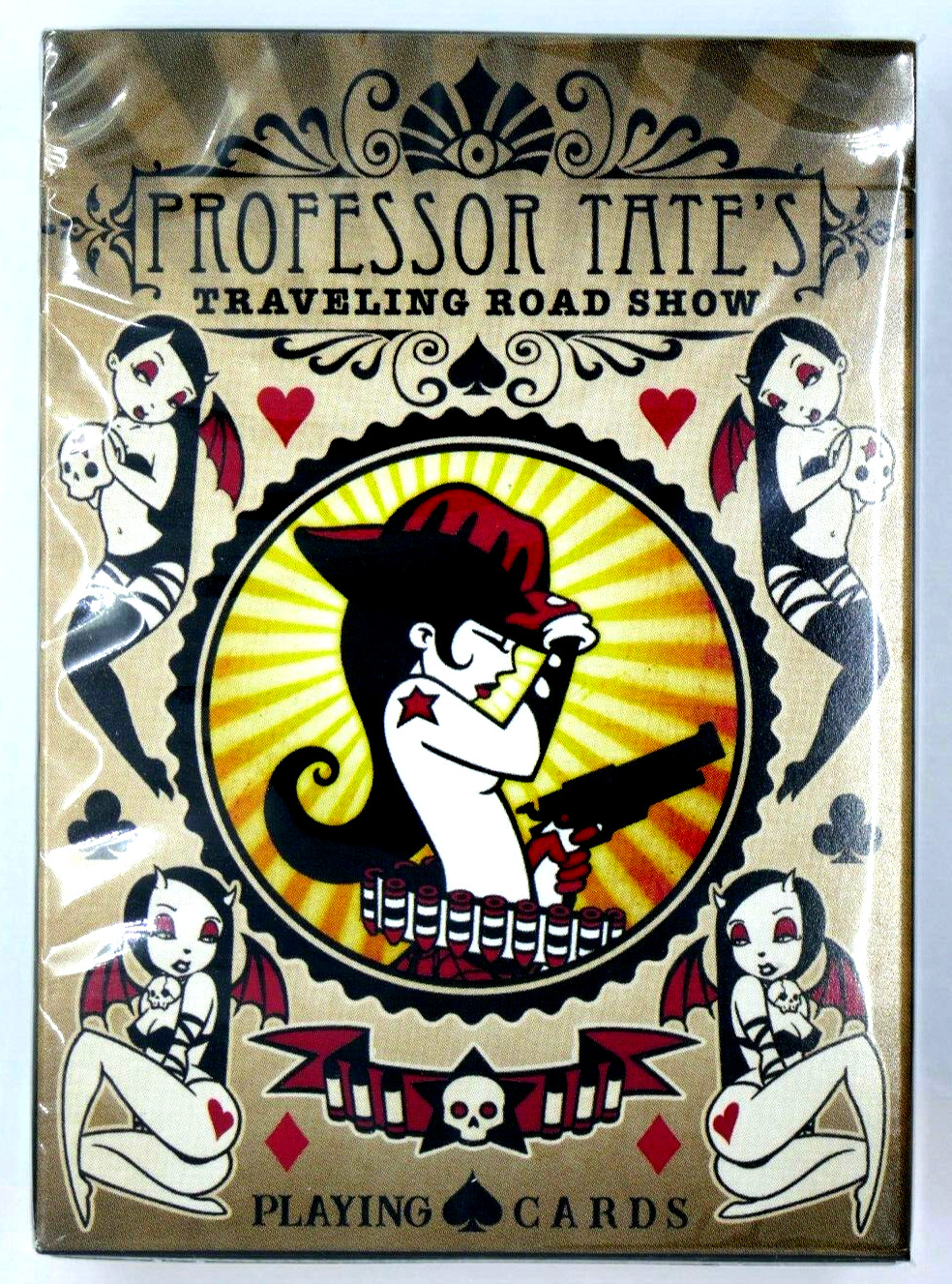 Playing Cards Deck Professor Tate's Travelling Road Show Vintage Poker Limited