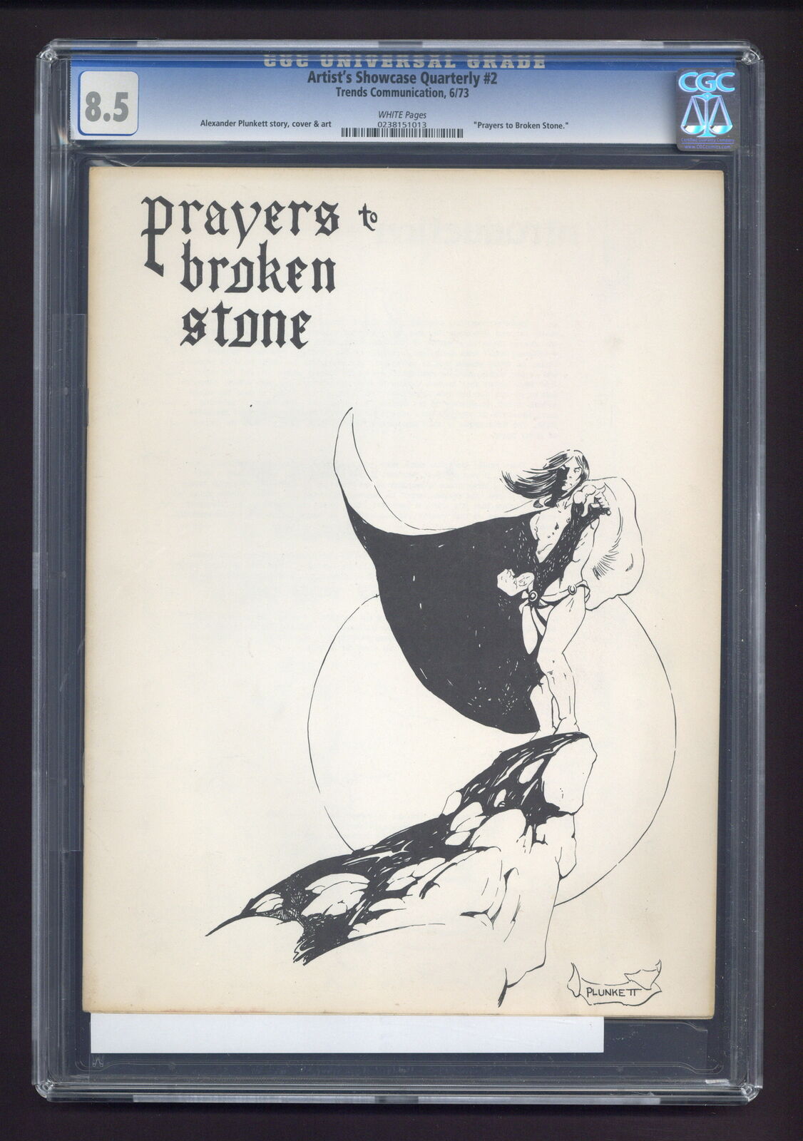 Prayers to Broken Stone #1 CGC 8.5 1973 0238151013