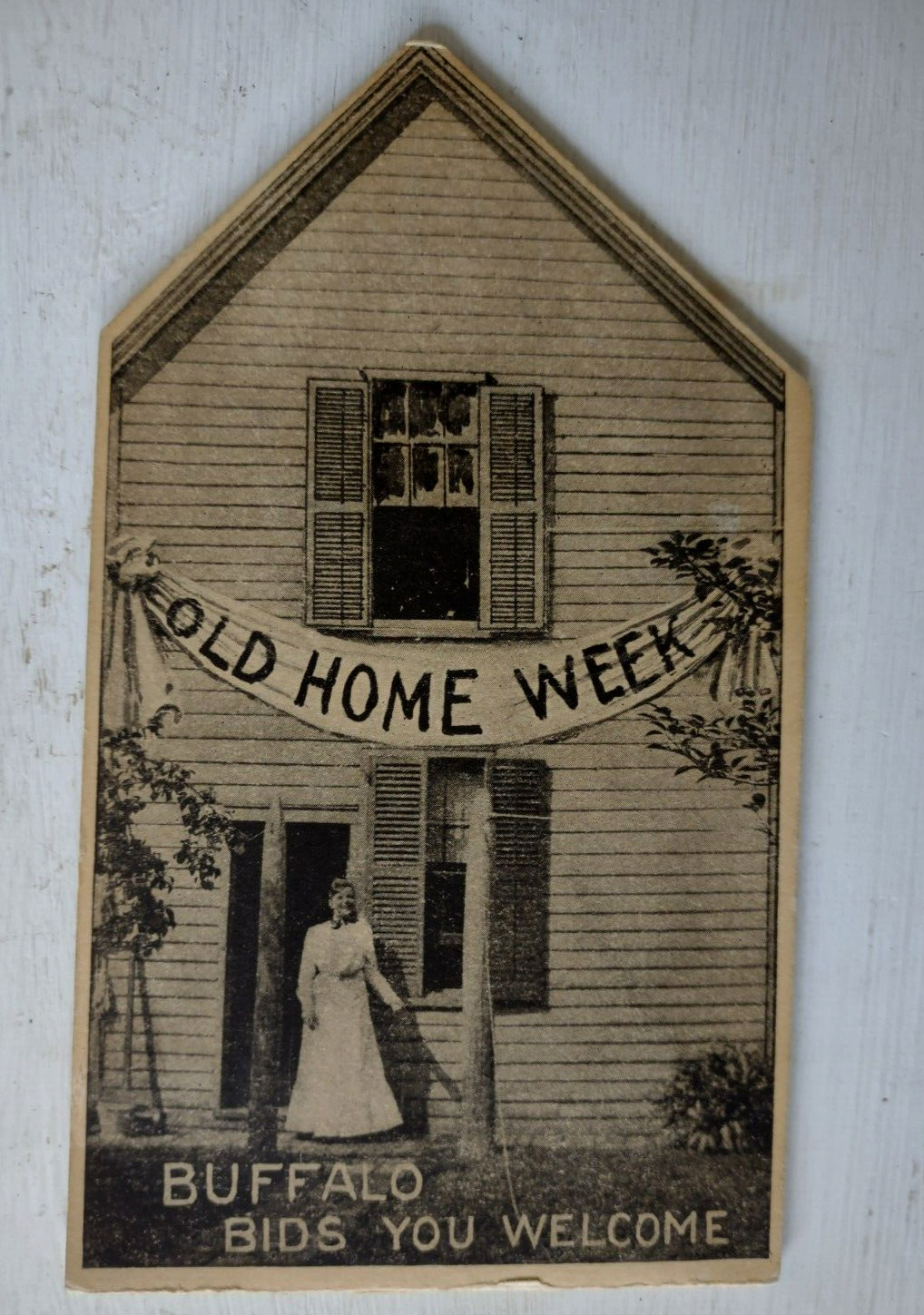 Buffalo NY 1907 Old Home Week Souvenir Mailer 24 Views BUFFALO BIDS YOU WELCOME