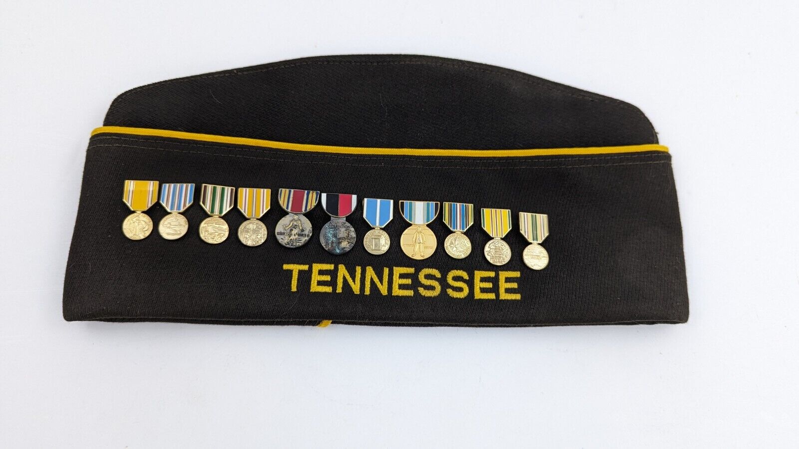 Veterans of Foreign Wars VFW 7974 Hat Cap Tennessee With Medals Pins