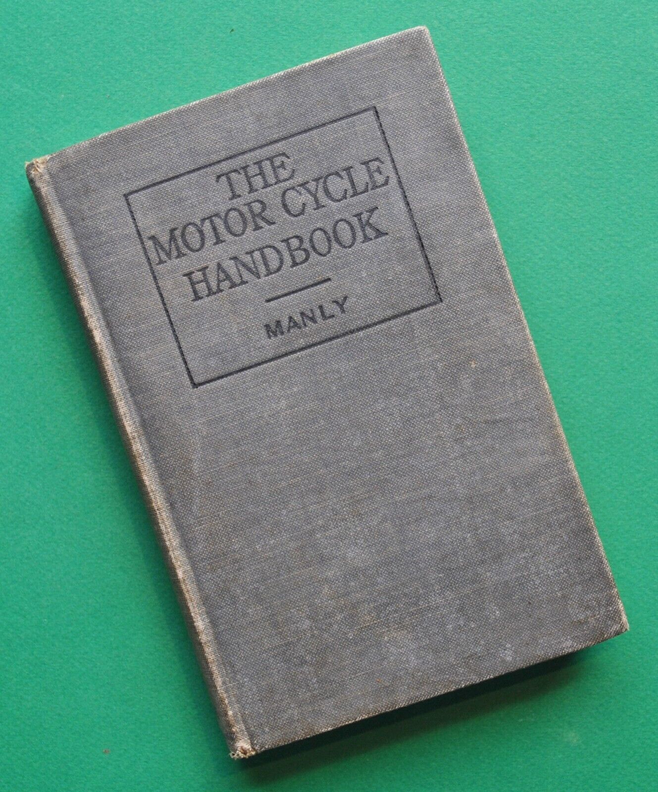 Original 1920 Motorcycle Manual Book Harold Manly Indian Harley Yale Excelsior