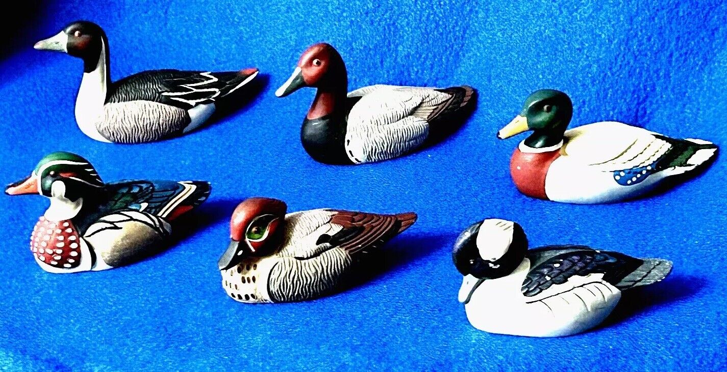 American duck Figurines collection Avon 1983/1984 (set of 6) 3-4\