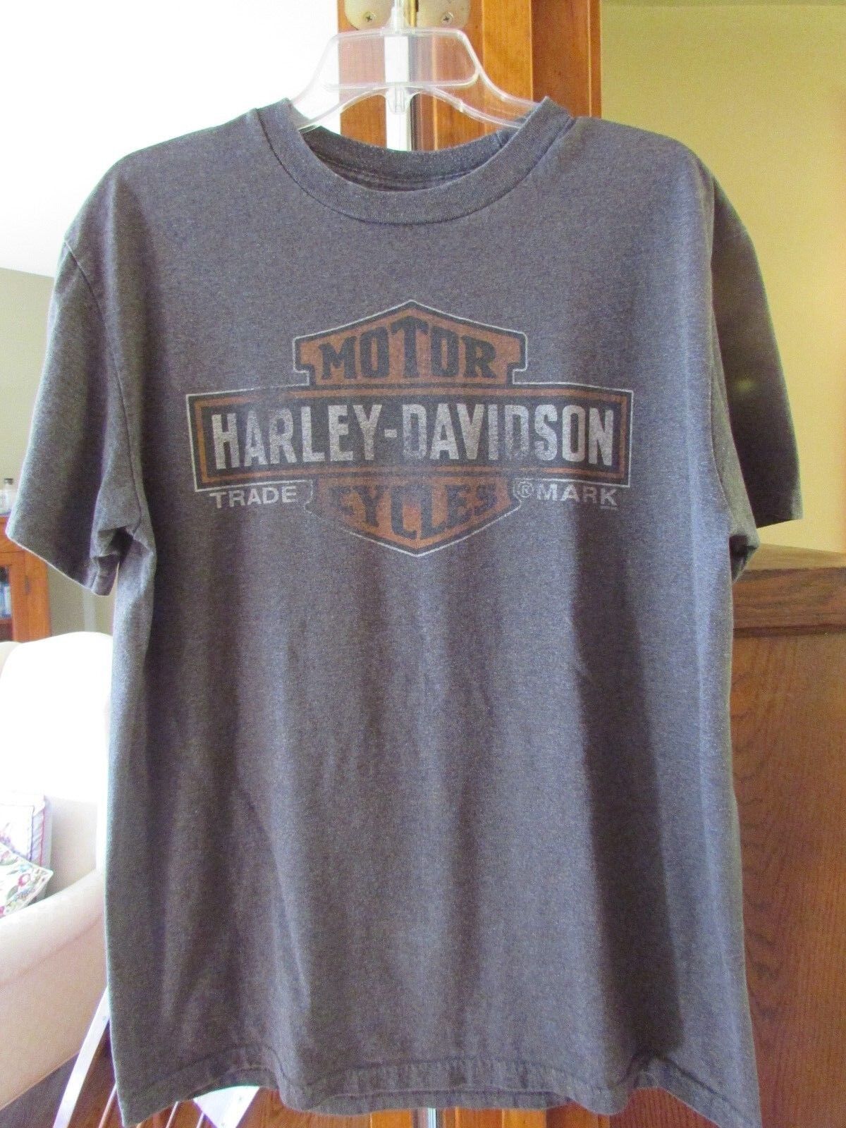 Mens Sz L HARLEY DAVIDSON Twin Cities Minneapolis - St. Paul MN Drk Grey T-Shirt
