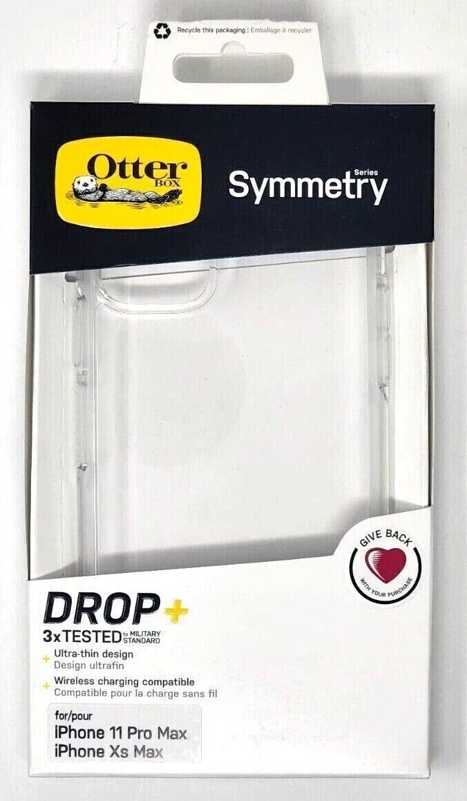 Genuine OtterBox - Symmetry Series Case for Apple iPhone 11 Pro Max/Xs Max Clear