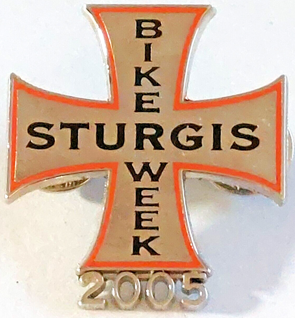 STURGIS 2005 Bike Week Cross Lapel Pin (090923)