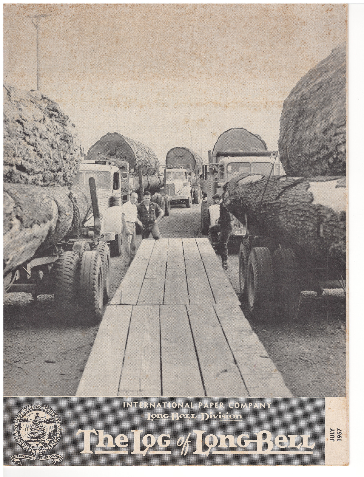 The Log Of Long Bell July 1957 International Paper Company Magazine