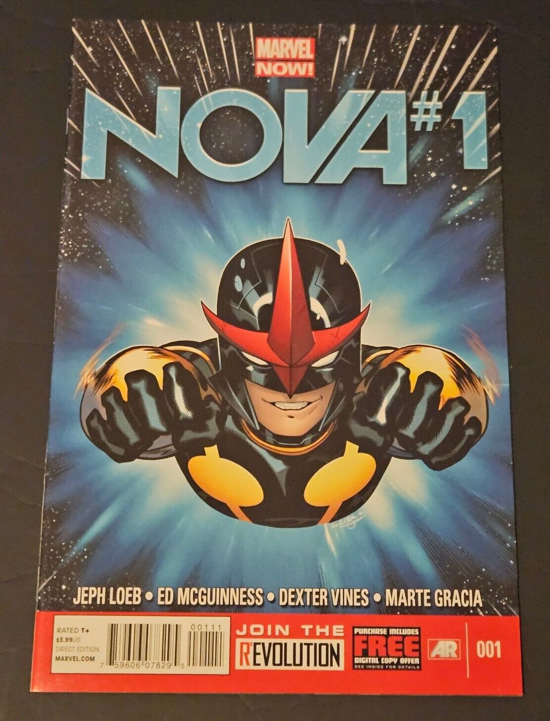 Nova #1 (2013) 1st solo series of Nova Sam Alexander First Print VF-NM
