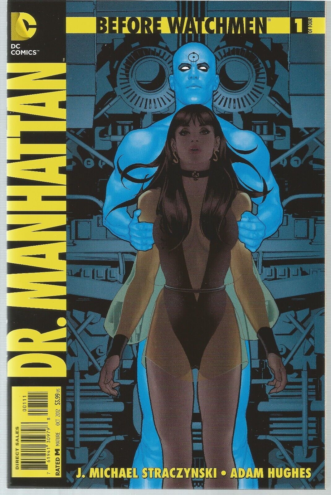 Before Watchmen Dr. Manhattan #1 2012 - Adam Hughes Cover  NM+