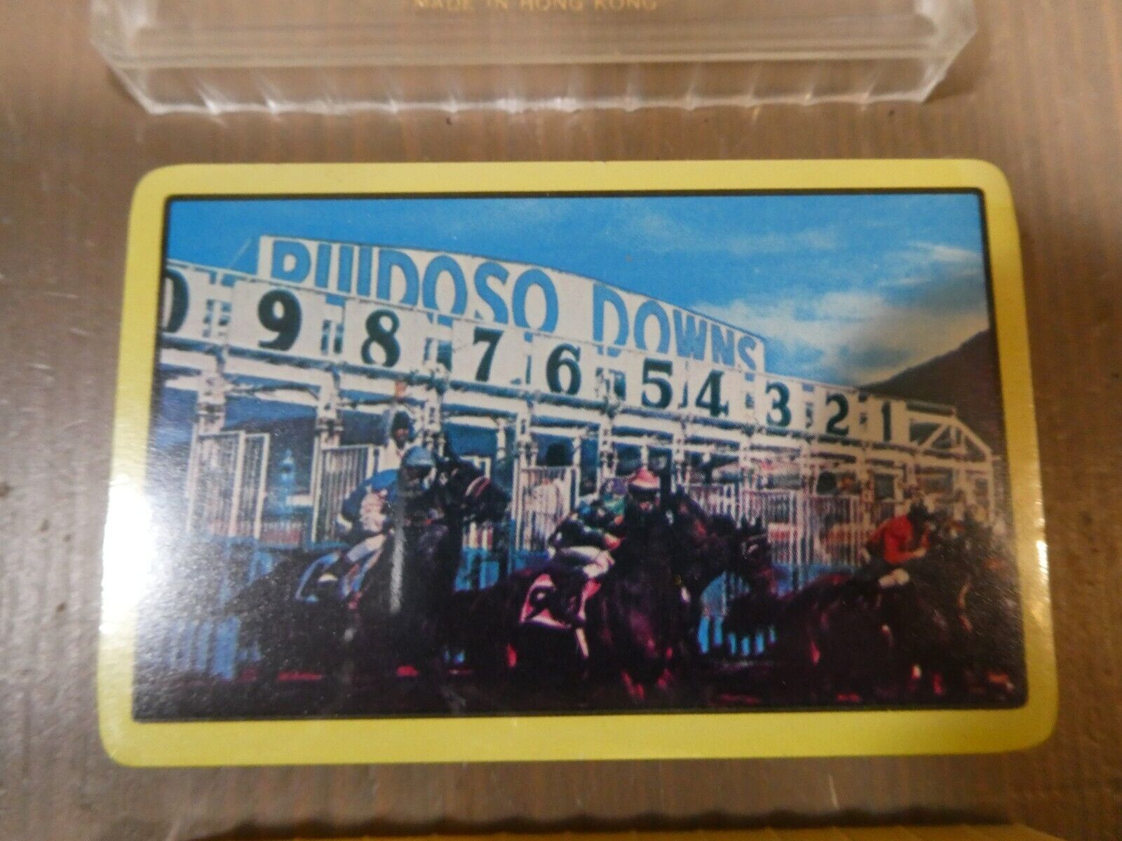 Ruidoso Down Raceway Park Horse Racing Track Vintage SEALED PROMO PLAYING CARDS
