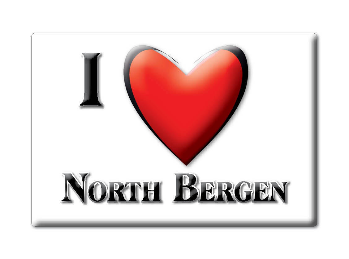 North Bergen, Hudson County, New Jersey - Magnet Souvenir