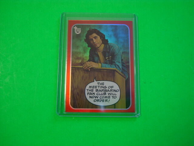 2013 TOPPS 75TH ANNIVERSARY 1976 “WELCOME BACK KOTTER” PARALLEL  FOIL #67 NEW