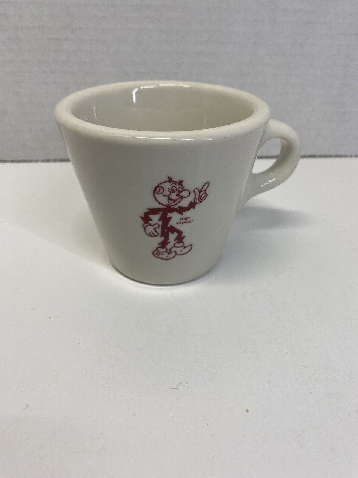 Reddy kilowatt Syracuse China Mug Vintage Coffee Tea Cup Electric Collectibles