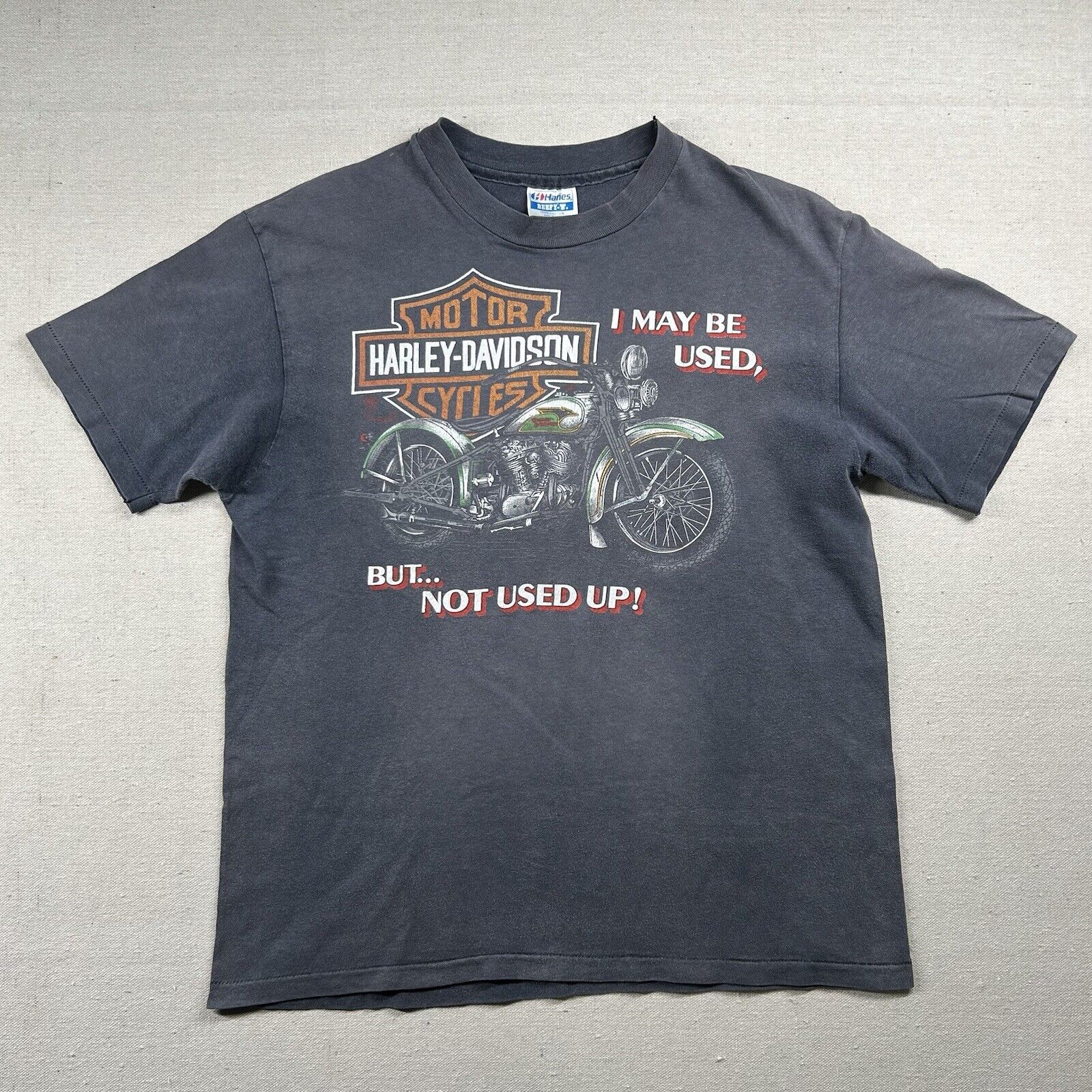 Vintage Harley Davidson Shirt Mens L May Be Used Hollywood Hawthorne 80s Rare