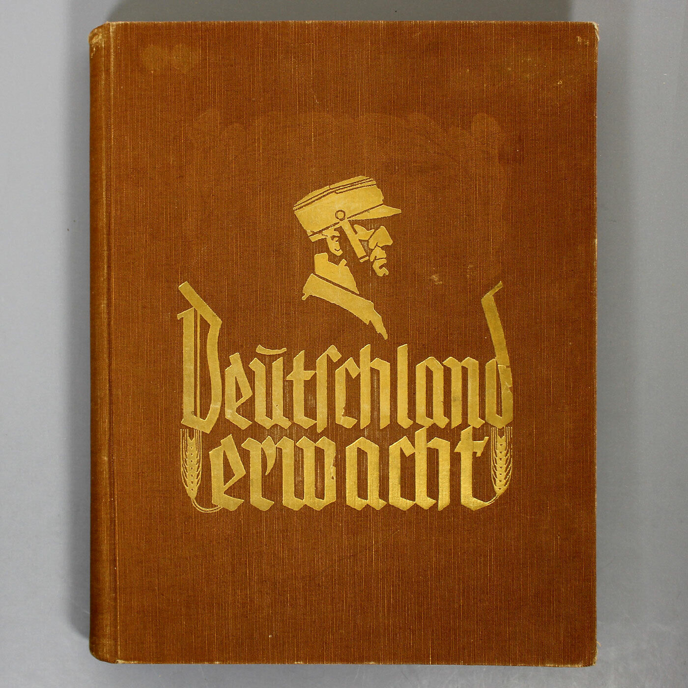 DEUTSCHLAND ERWACHT (Germany Awakes) - 1933 - Nazi Cigarette Card Album