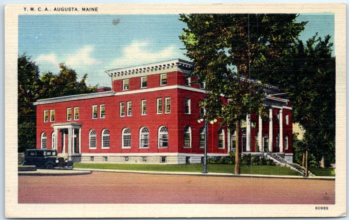 Postcard - Y. M. C. A., Augusta, Maine