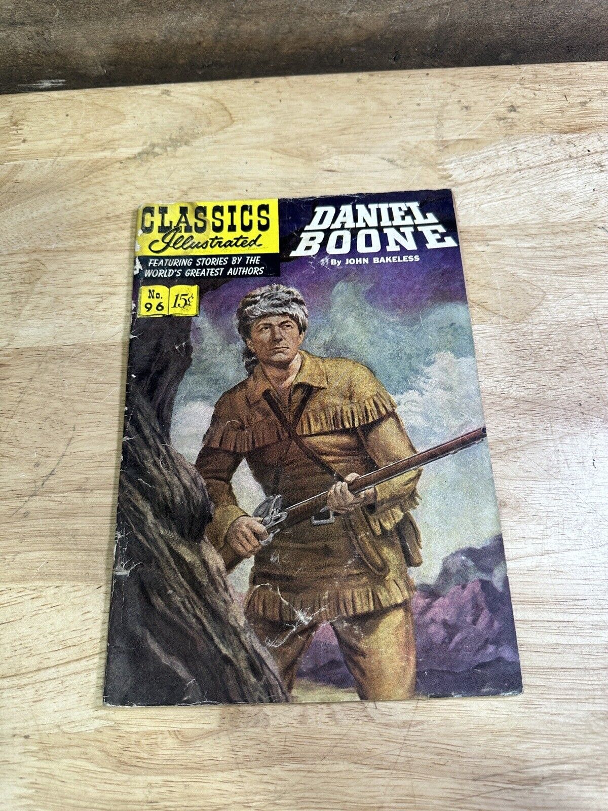 Vintage June 1952 No 96 Daniel Boone Master Of The Wilderness Comic