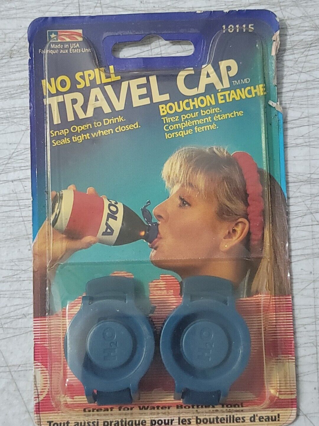 Vintage NOS 1994 Flotool No Spill Travel Cap For Drinks 10115 Made in USA