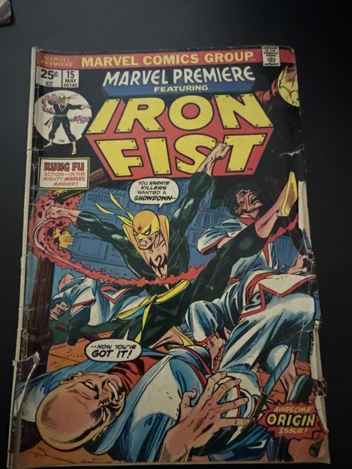 Marvel Premiere 15 Iron Fist Key Issue With MVS