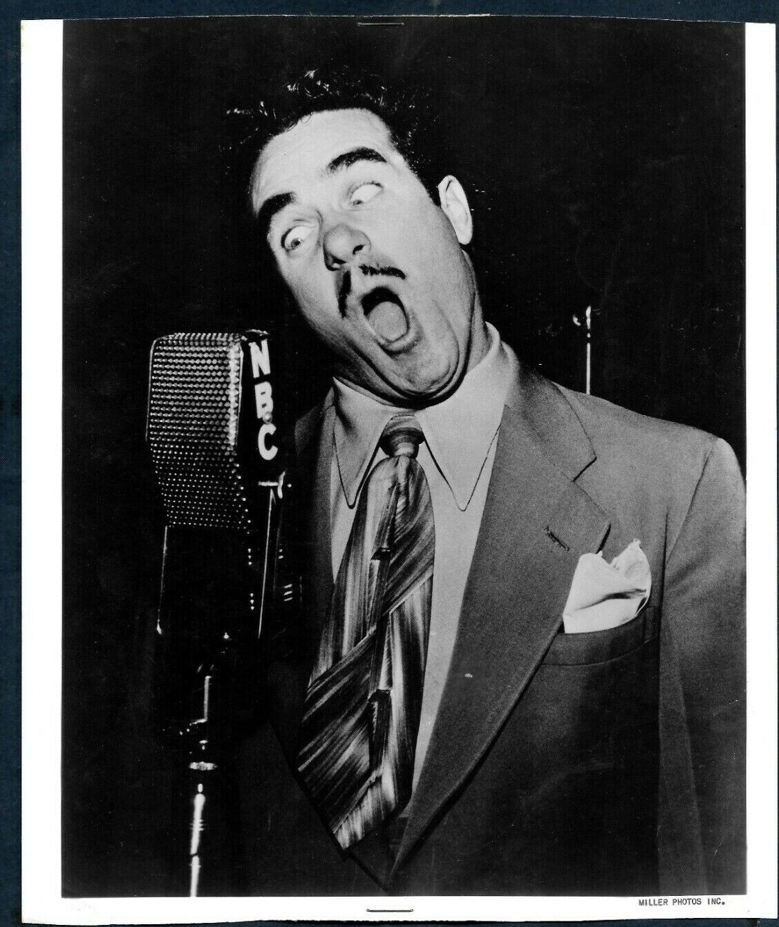 AMERICAN RADIO PERFORMER & VOCALIST JOSEPH CANDY CANDIDO 1940 MILLER Photo Y 192