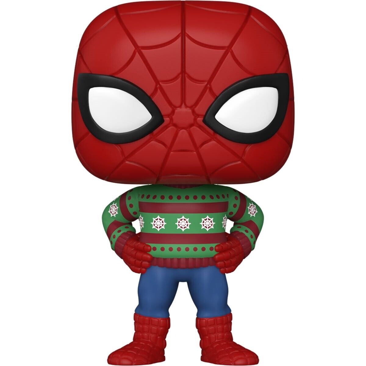 FUNKO Pop • HOLIDAY SWEATER SPIDER-MAN #1284 • Marvel • w/Pro • Ships Free