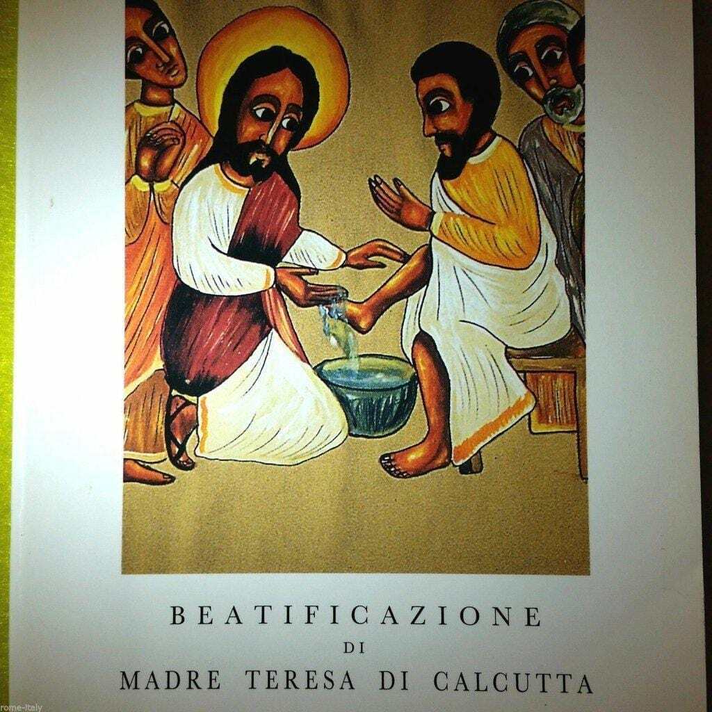Pope Francis Canonization Mass Booklet St Mother Teresa Theresa Of Calcutta