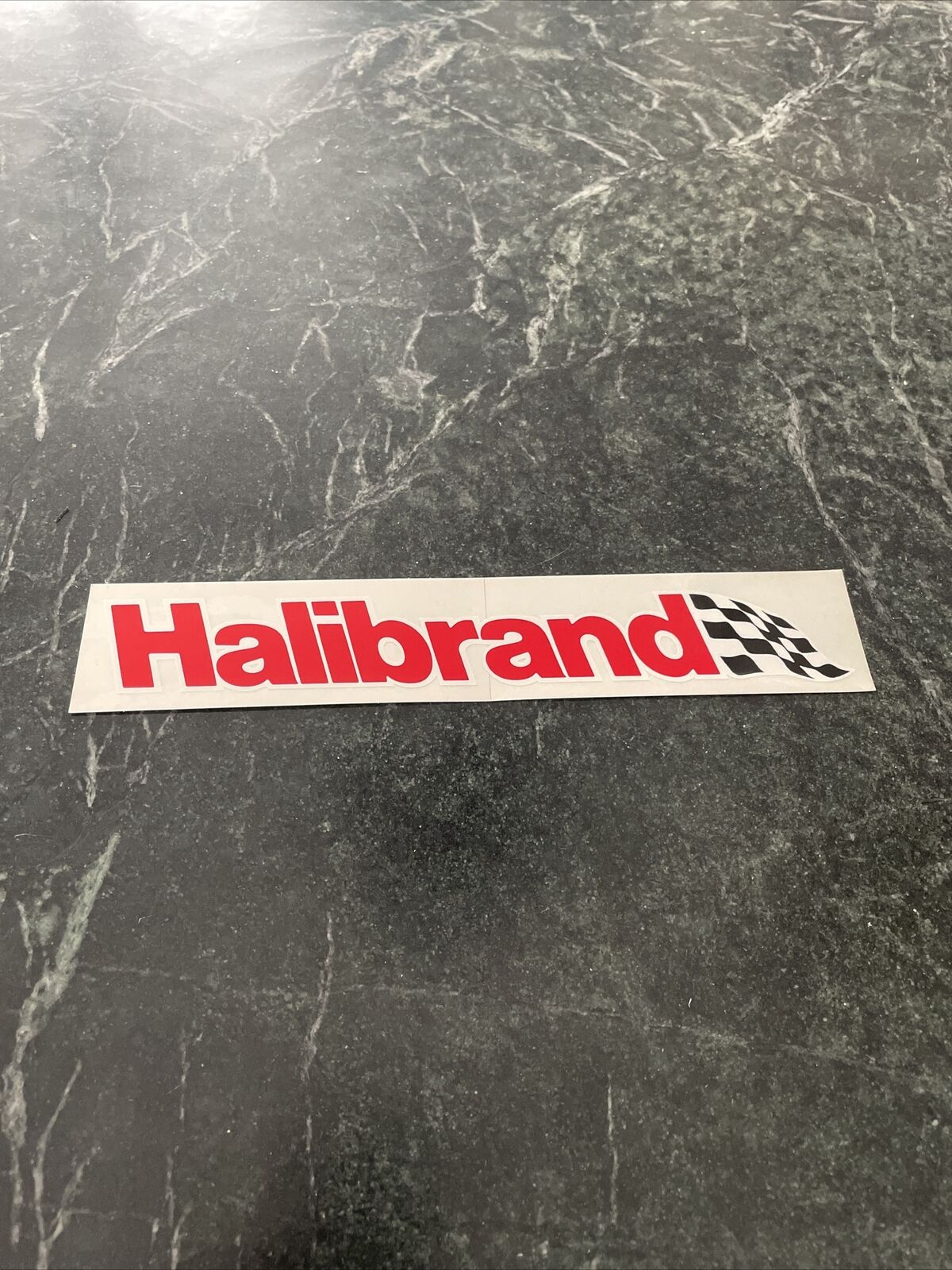 Vintage Halibrand Orig 80s Racing Decal Sticker 9.5” NHRA Drag NASCAR Rare