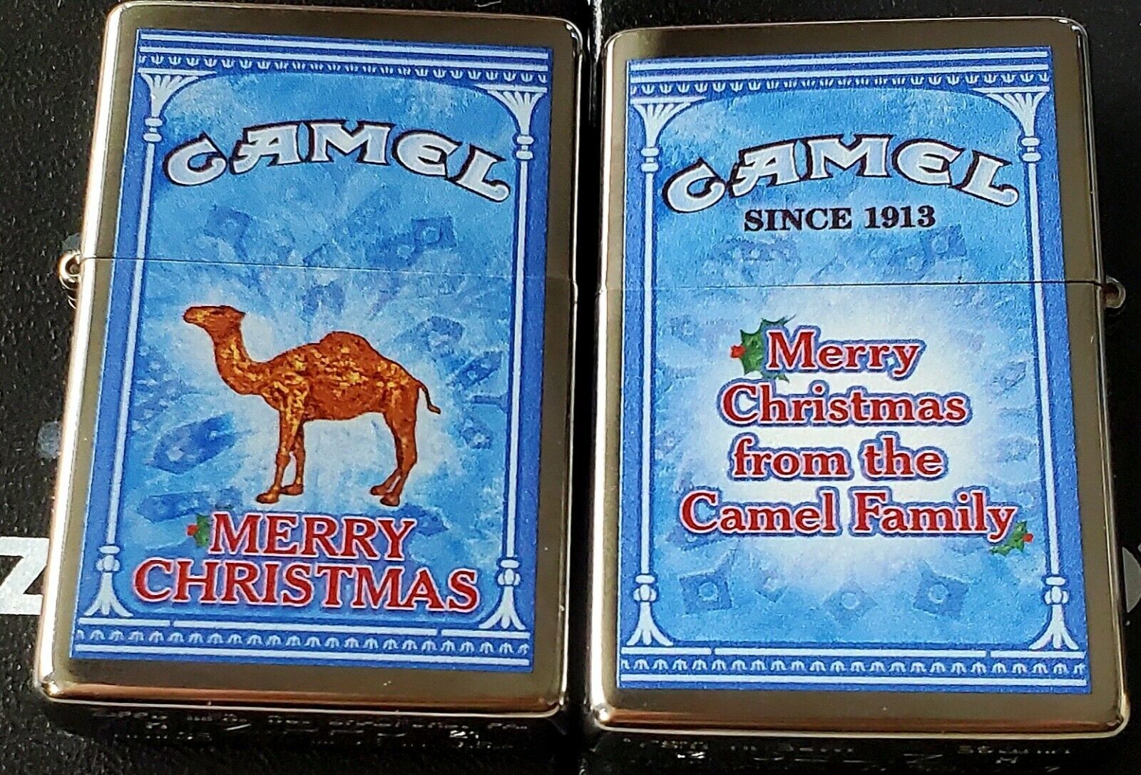 Zippo Camel Christmas Vintage Look Chrome CZ LIMITED EDITION ONLY50 MADE 2021