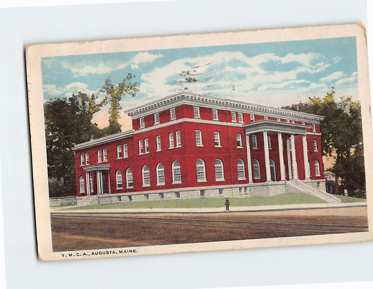 Postcard Y. M. C. A. Augusta Maine USA