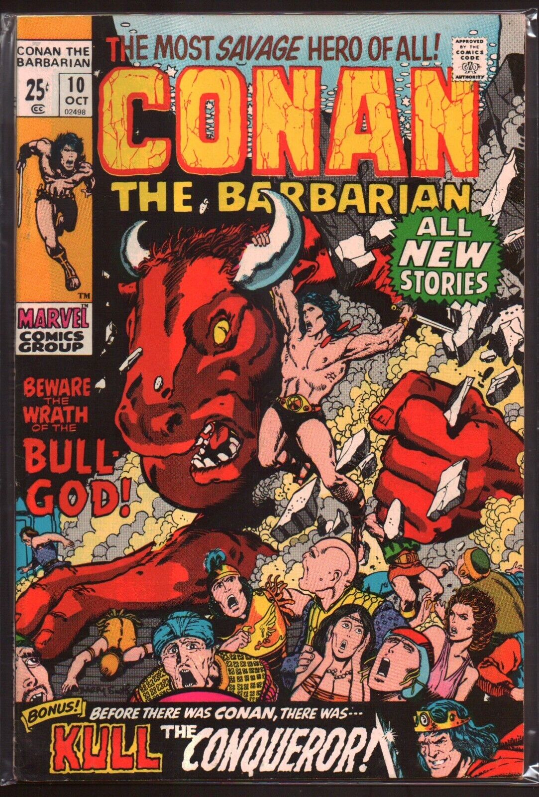 Conan the Barbarian #10-19 VF+ 8.5+ 1971 Marvel Comics Barry Windsor Smith