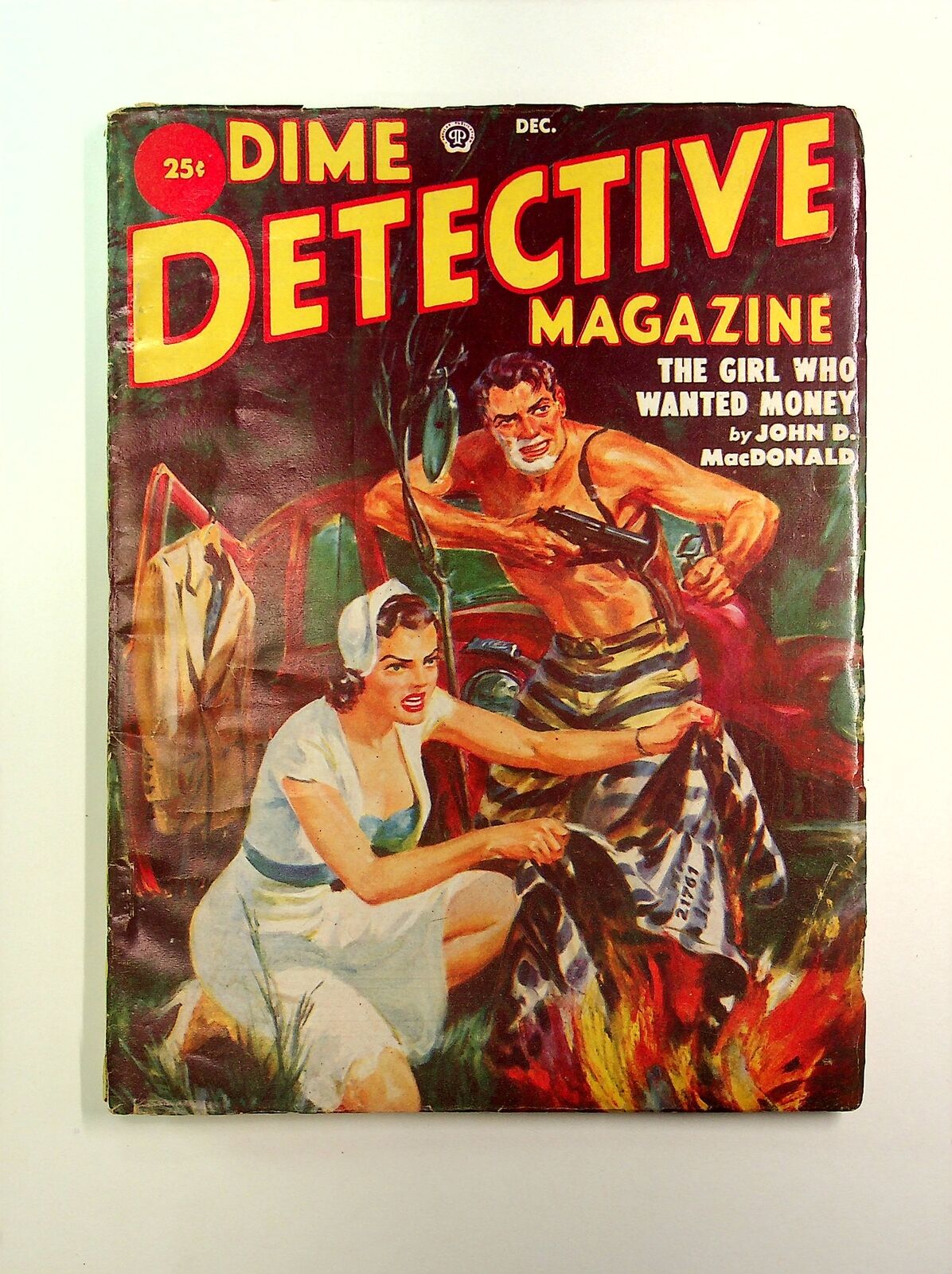 Dime Detective Magazine Pulp Dec 1951 Vol. 66 #3 VG