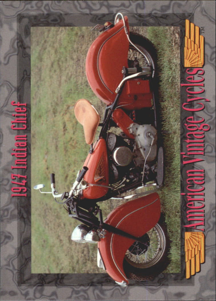 1992-93 American Vintage Cycles #193 1947 Indian Chief