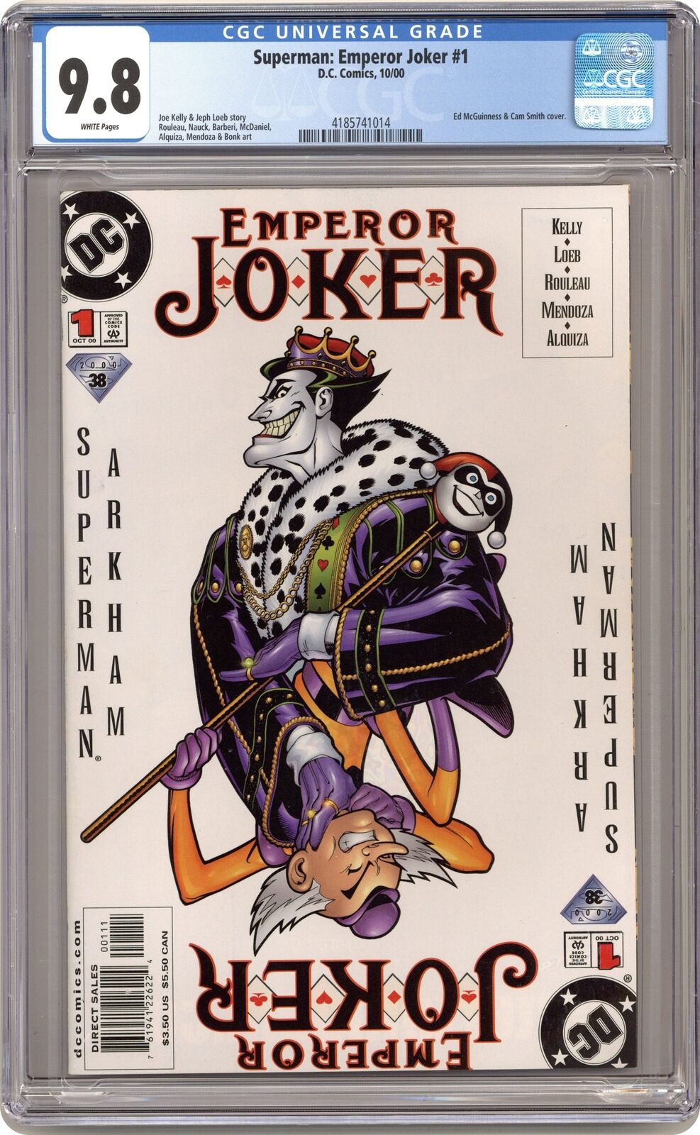 Superman Emperor Joker #1 CGC 9.8 2000 4185741014
