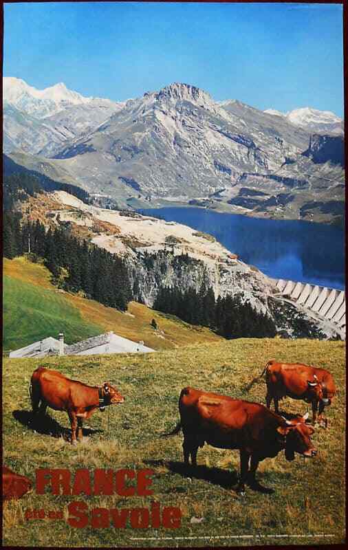 Original Poster France Savoie Summer Nature Cows Lake