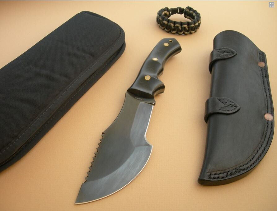 DAVE BECK KNIFE KNIVES TRACKER WSK #611 / ORIGINAL SHEATH / CARRY CASE / UNUSED