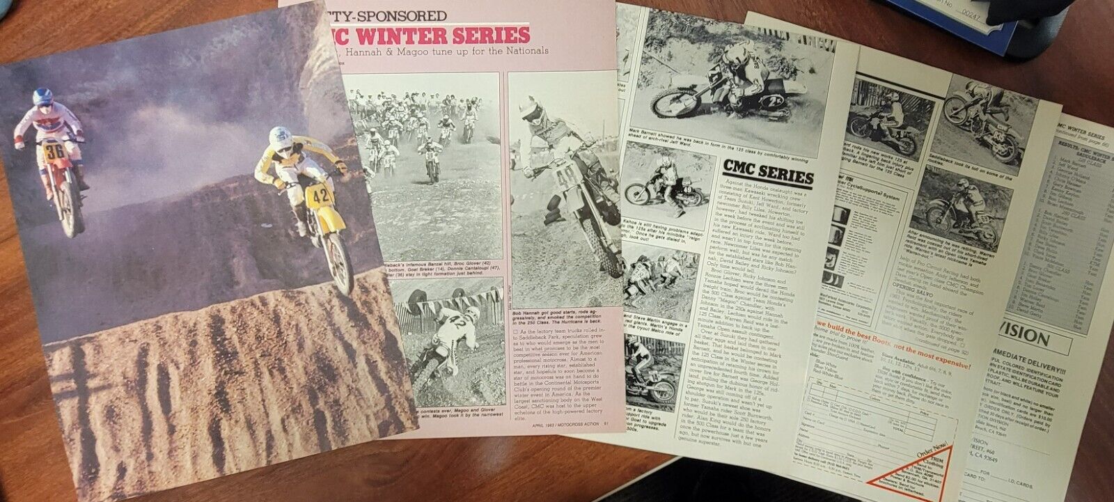 1983 CMC Winter Series 6p Saddleback Race Article Magoo Glover Hannah