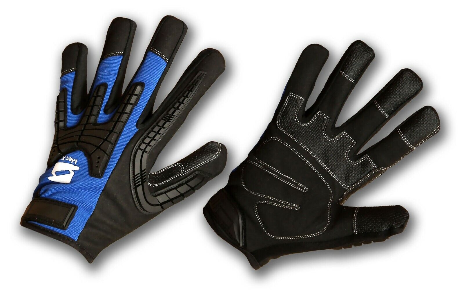 Mechanics Work Gloves Performance Motorcycle Bike TPR Impact Protector Grip