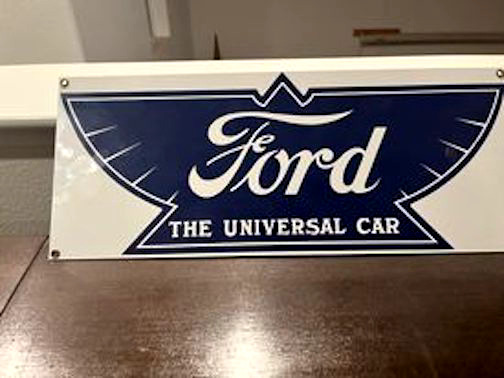 FORD THE UNIVERSAL CAR Model T METAL SIGN WALL ART - 18\