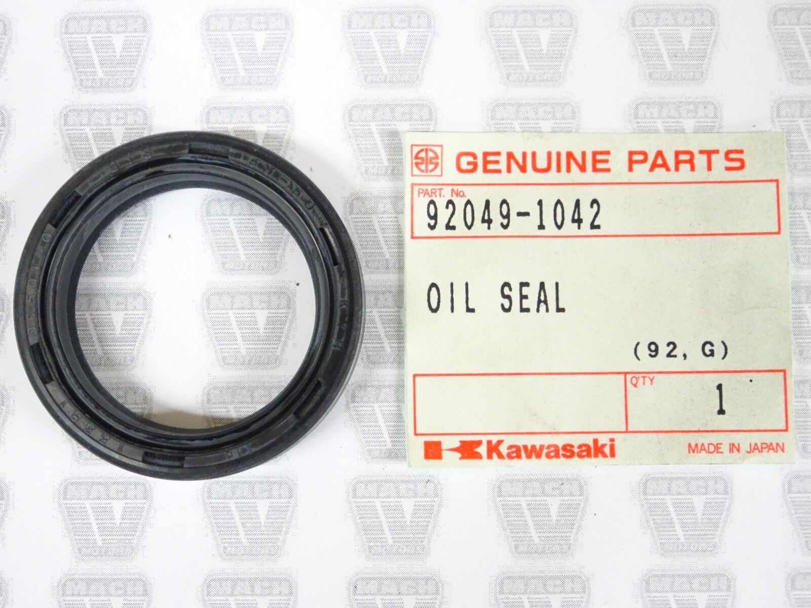 Kawasaki NOS NEW 92049-1042 Outer Fork Oil Seal KX KDX KX250 KX125 KX420 KDX400 