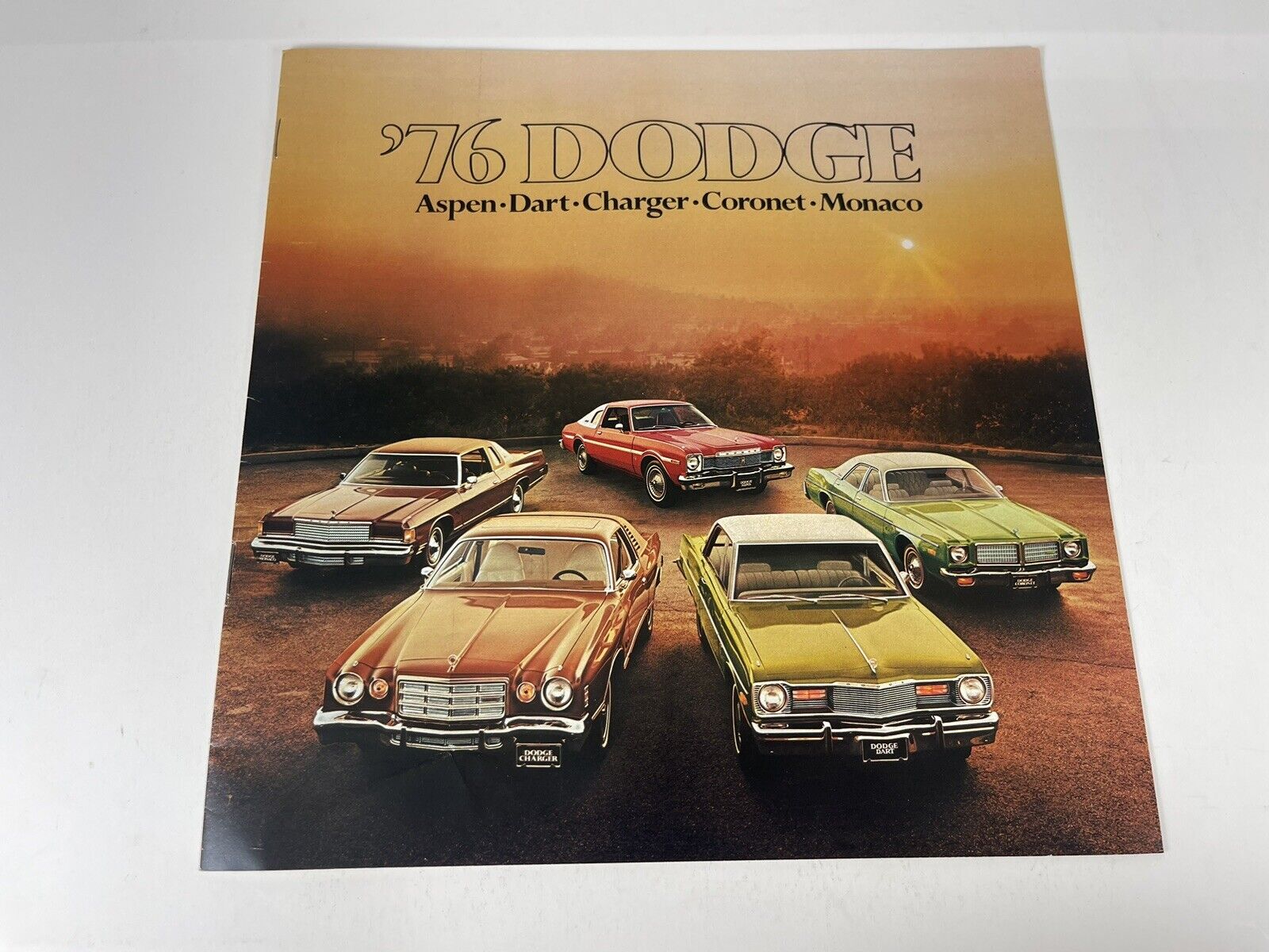 1976 Dodge Aspen Dart Charger Coronet Monaco sales brochure