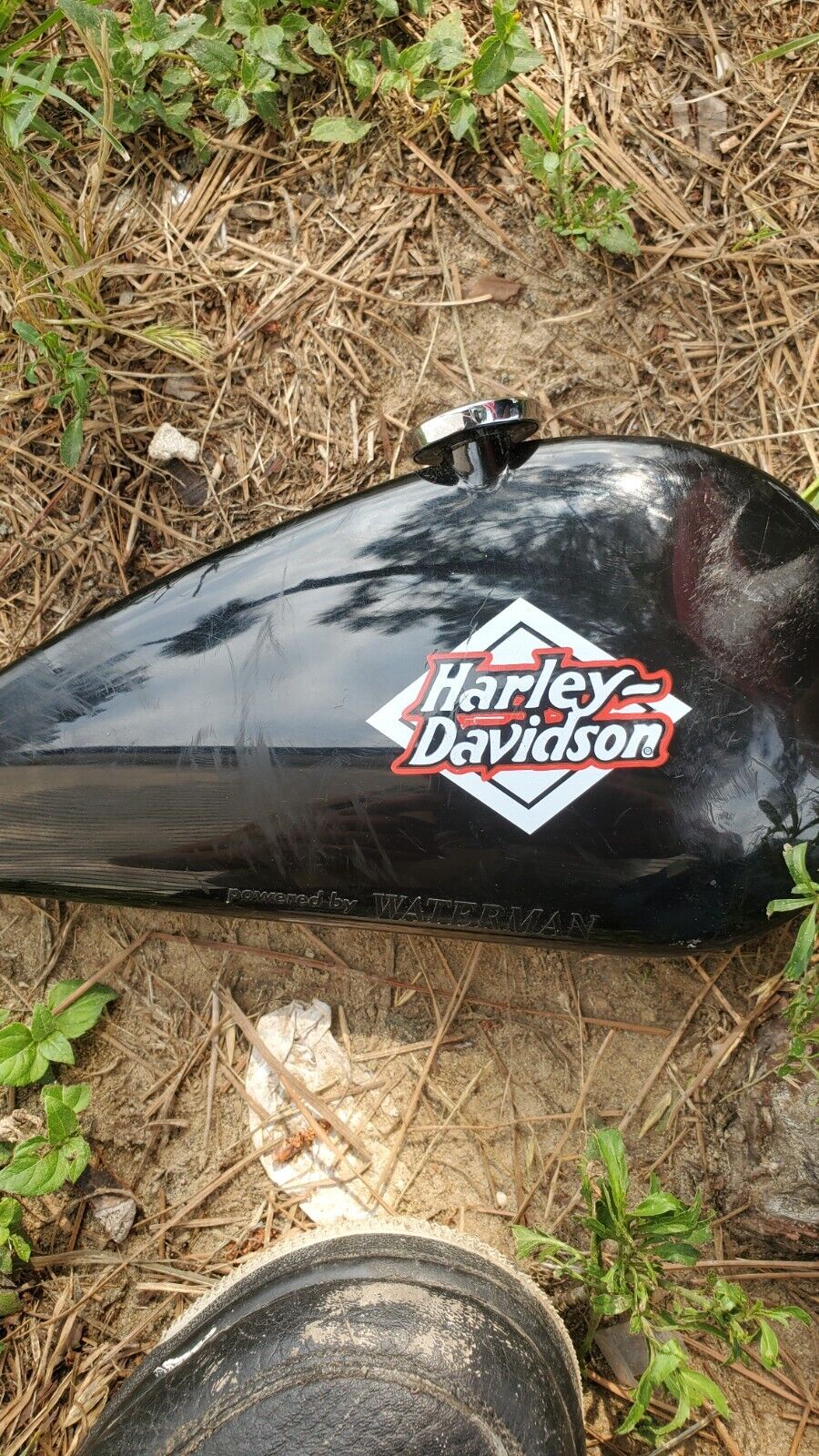 harley davidson motorcycles Waterman Pen In Gas Tank Case