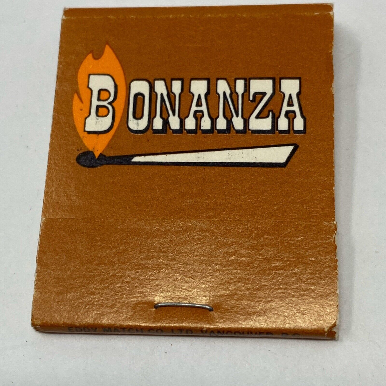 Vintage Matchbook Bonanza Advertisement Winnipeg Minnesota