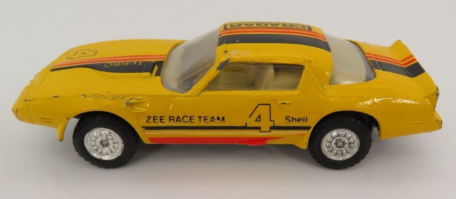 VTG Zee Race Team Shell Advert Turbo 4 Cragar 1:46 Die Cast Metal Toy Car