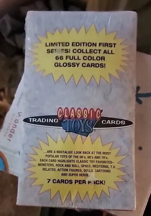 New 1993 Entertainment Classic Toys Trading Card Pack Factory Sealed Complete 