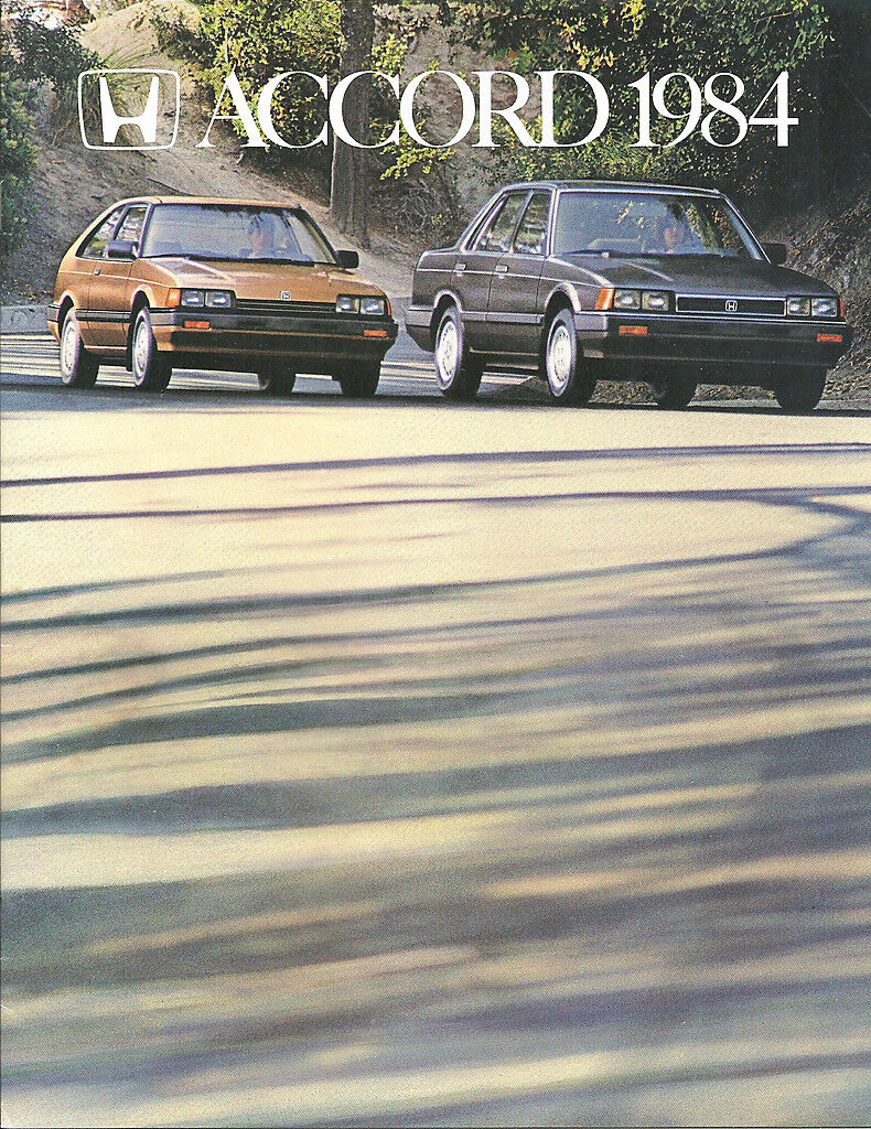1984 HONDA ACCORD  Brochure / Catalog / Pamphlet : LX,