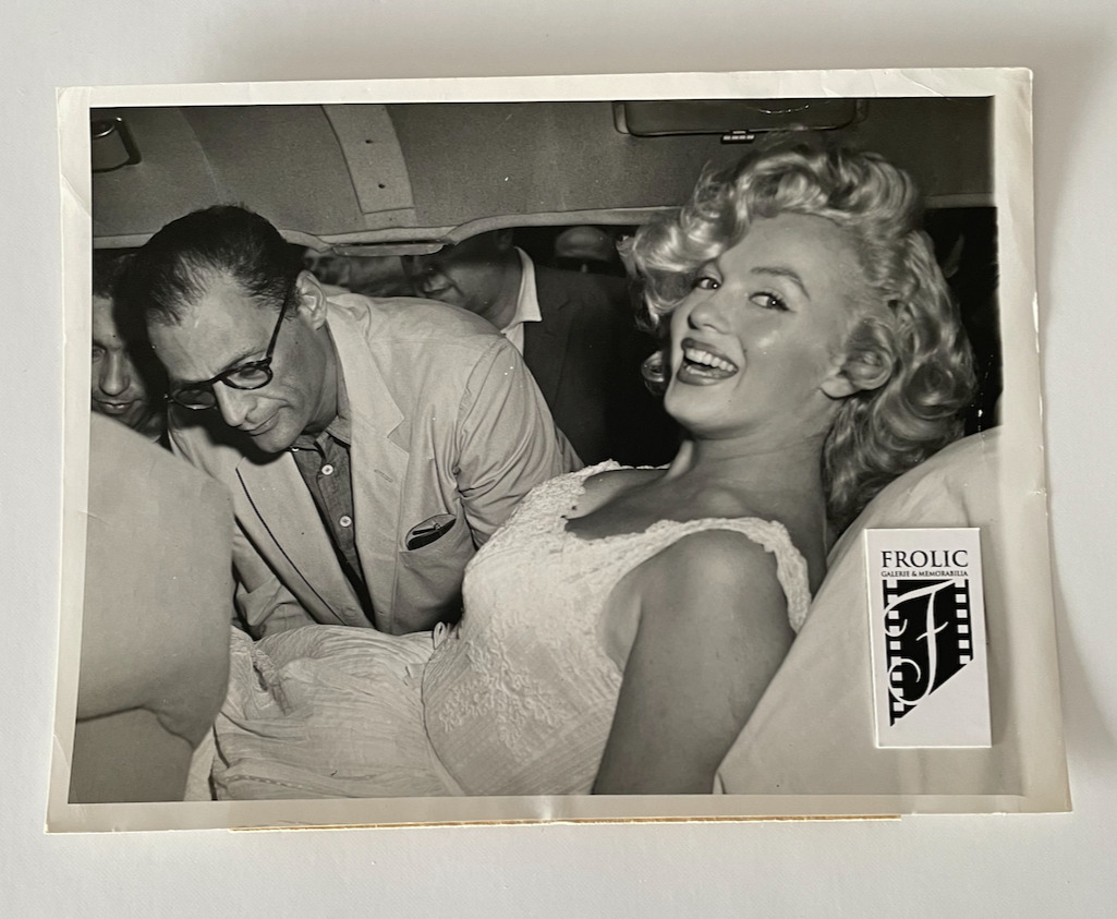 MARILYN MONROE 1957 Original Photo by Wide World Photo MM Miscarriage N.Y. RARE+